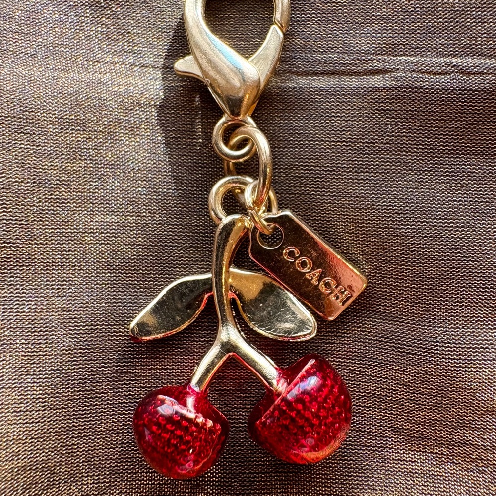 Unbranded Cherry Red Keychain. It’s just what a purse or wallet needs.